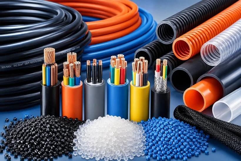 Carbon black masterbatch for wire and cable jacketing