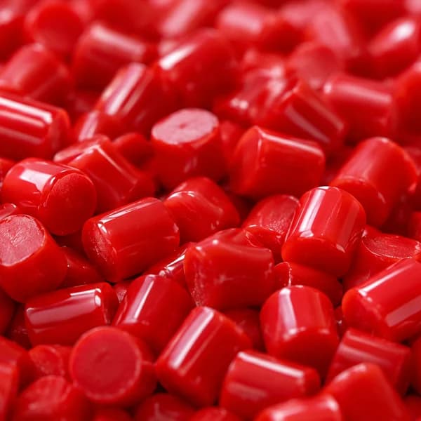 Red color masterbatch granules