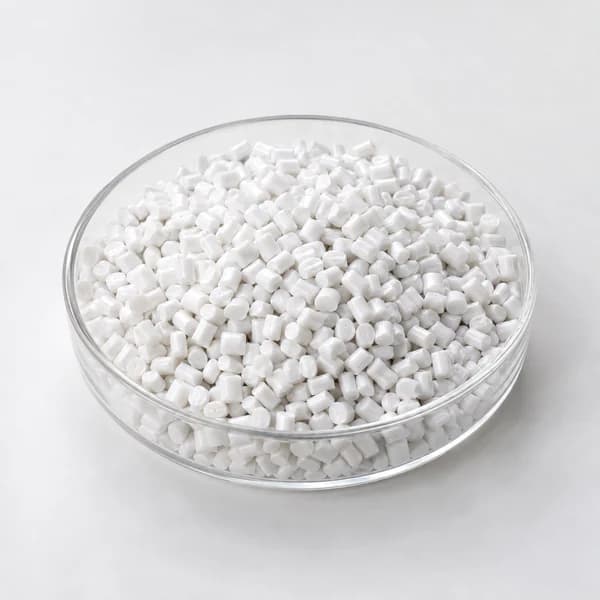 White masterbatch granules