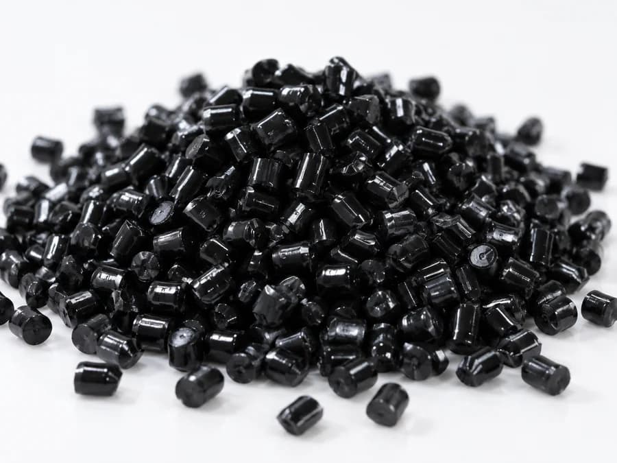 Standard PE/EVA black masterbatch granules