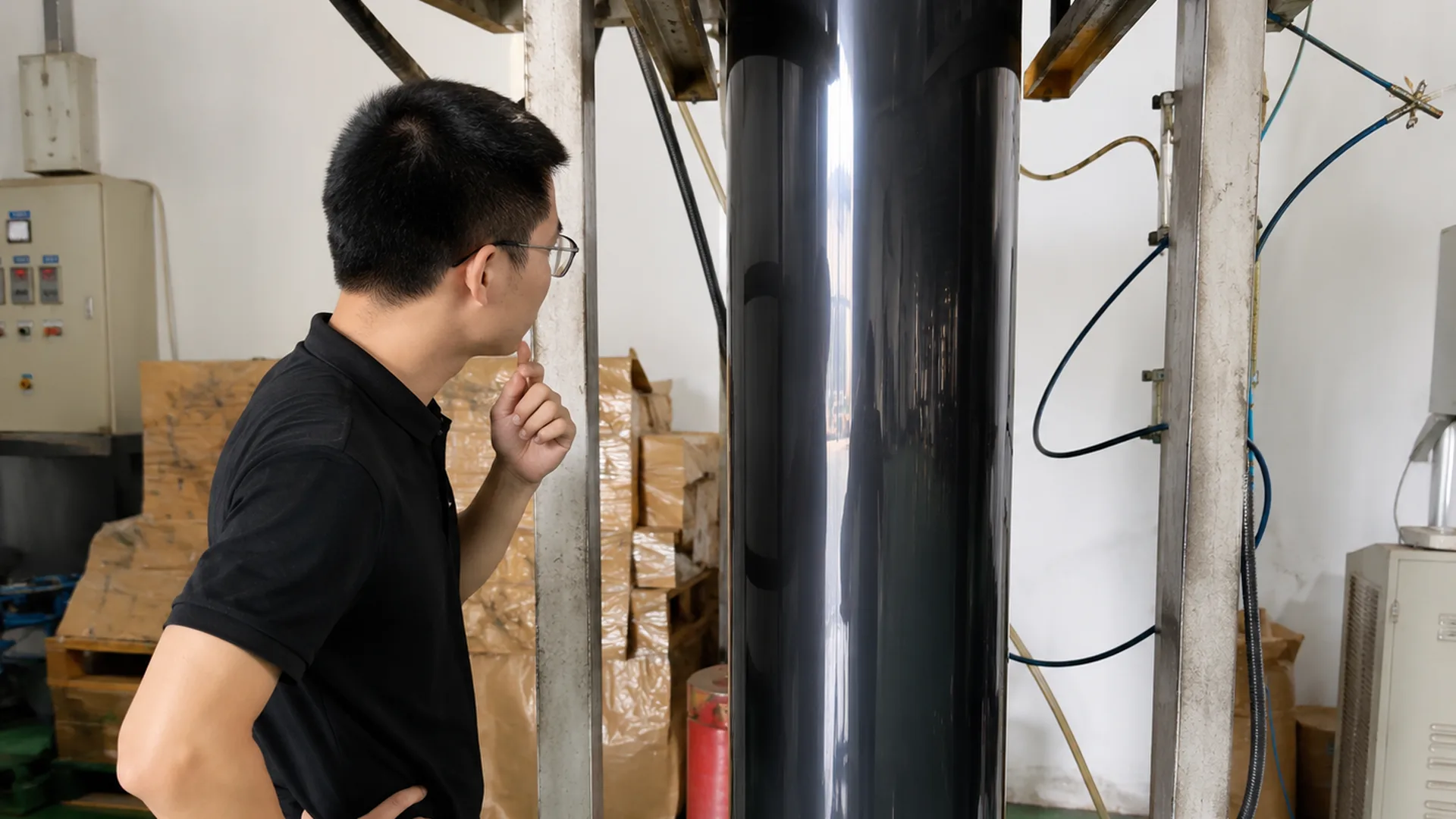 Carbon black content testing and film dispersion inspection for black masterbatch quality control