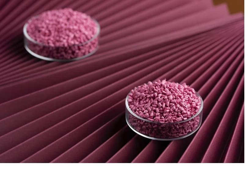 Burgundy color masterbatch granules by ZFH Zhongfuhai