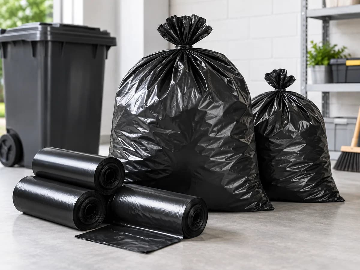 Industrial and household garbage bags
